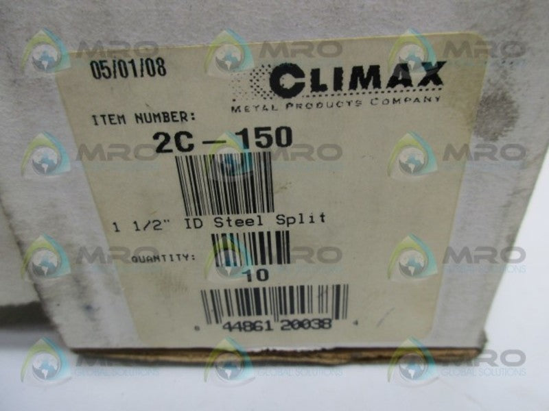 CLIMAX 2C-150 CLAMPING SHAFT COLLAR 1-1/2" (IN BOX)  NSNP