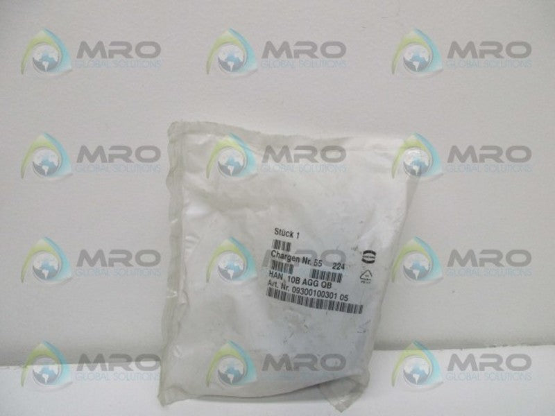 HARTING HAN-10B-AGG-QB MOUNTING CASE  NSMP