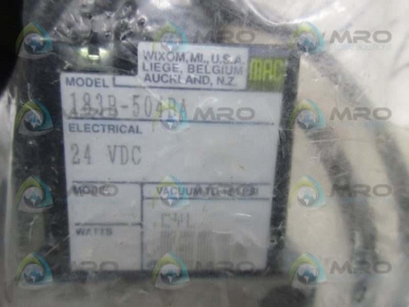 MAC 183B-504BA SOLENOID VALVE  NSMP