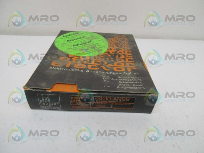 IFM EFECTOR IA-3010-ANOG PROXIMITY SWITCH  NSMP