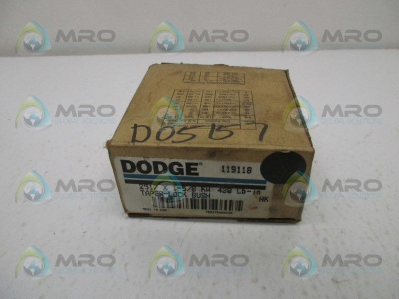 DODGE 119118 2517 1-5/8" NSMP