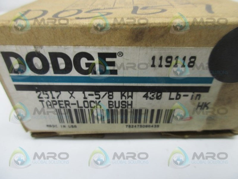 DODGE 119118 2517 1-5/8" NSMP
