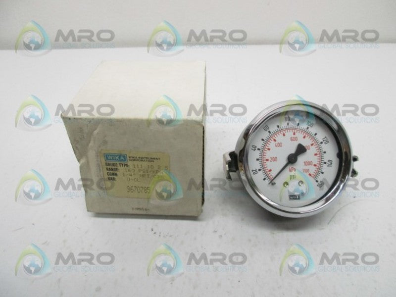 WIKA 9670785 PRESSURE GAUGE  NSMP