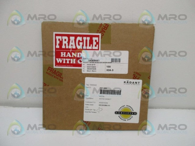 KADANT W3708 GASKET  NSFS