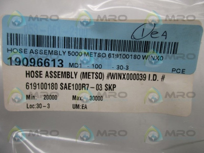 MESTO SAE100R7-03 HOSE ASSEMBLY  NSMP