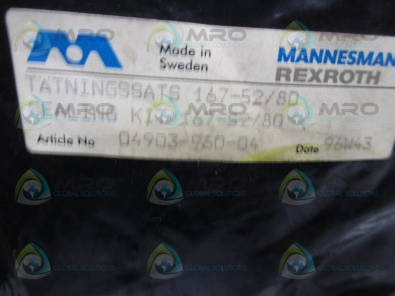 REXROTH 04903-960-04 SEALING KIT  NSMP