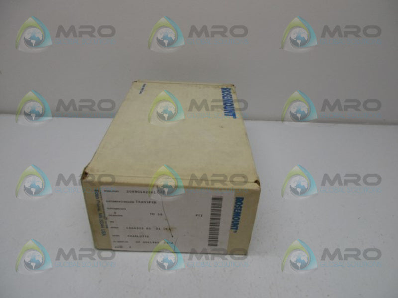 ROSEMOUNT 2088G1A22A1B4 PRESSURE TRANSMITTER (AS PICTURED)  NSMP