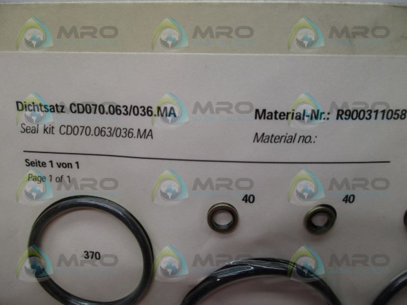 REXROTH CD070.063/036.MA SEAL KIT  NSMP