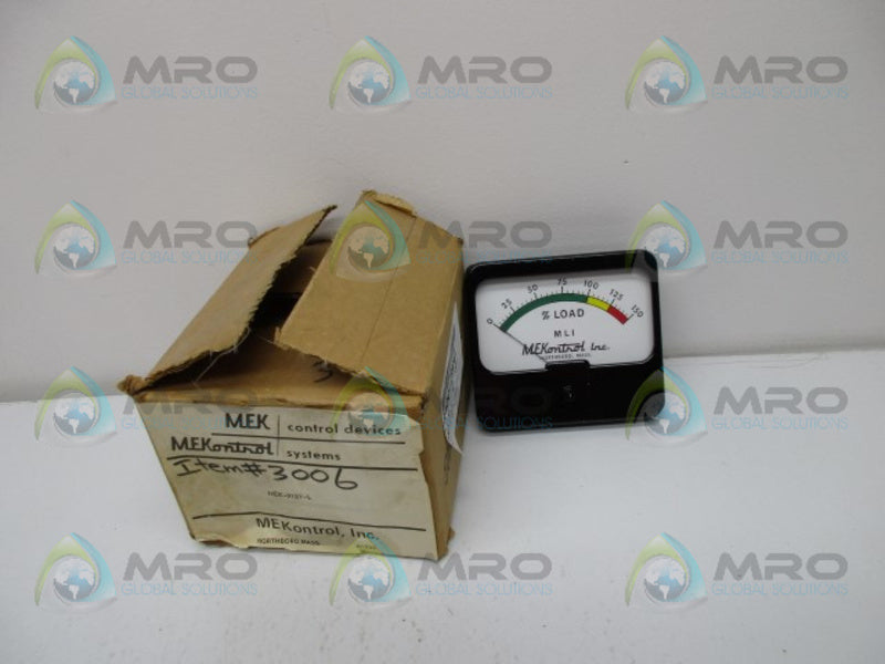 MEKONTROL MEK-2127-1 PANEL METER  NSMP