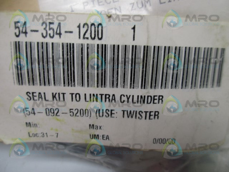 INDUSTRIAL MRO 54-092-5200 SEAL KIT * NEW IN BAG *