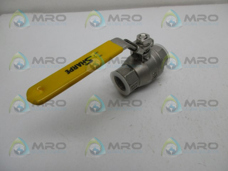 SHARPE 3/4" BALL VALVE 1000 CWP  NSNP