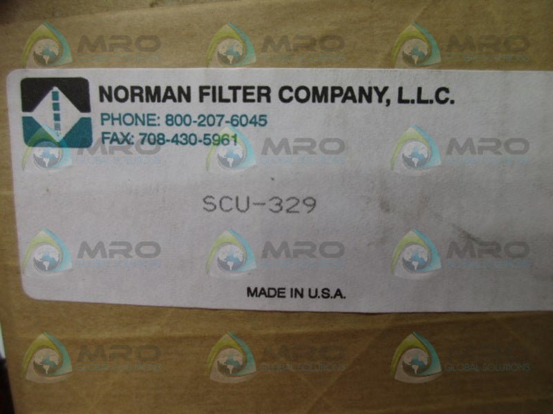NORMAN SCU-329 FILTER ELEMENT  NSFS