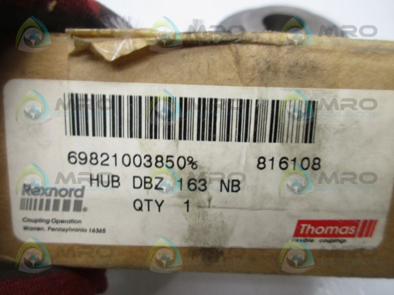 REXNORD DBZ163NB HUB  NSMP