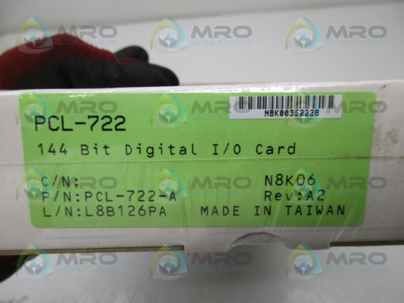PC-LABCARD PCL-722-A 144 BIT DIGITAL I/O CARD * FACTORY SEALED*