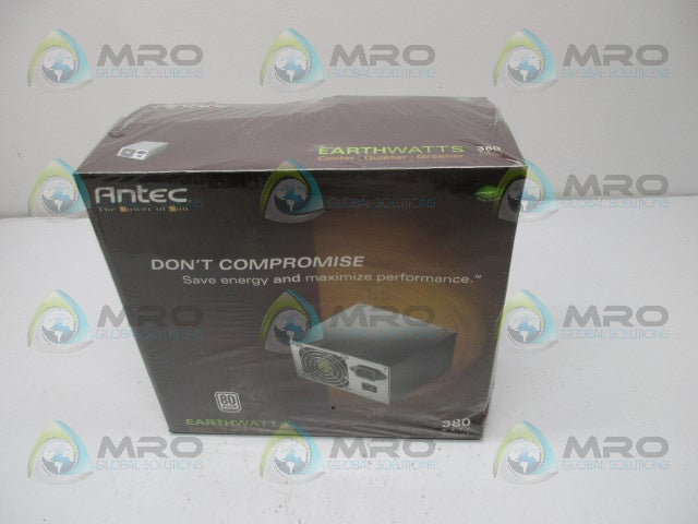 ANTEC EARTHWATTS EA-380 POWER SUPPLY 380W "80 * FACTORY SEALED *