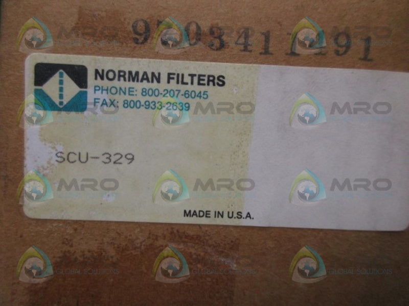 NORMAN FILTERS SCU-329 FILTER  NSMP