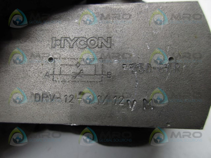 HYCON DRV-12-1/12VM NEEDLE VALVE  NSNP