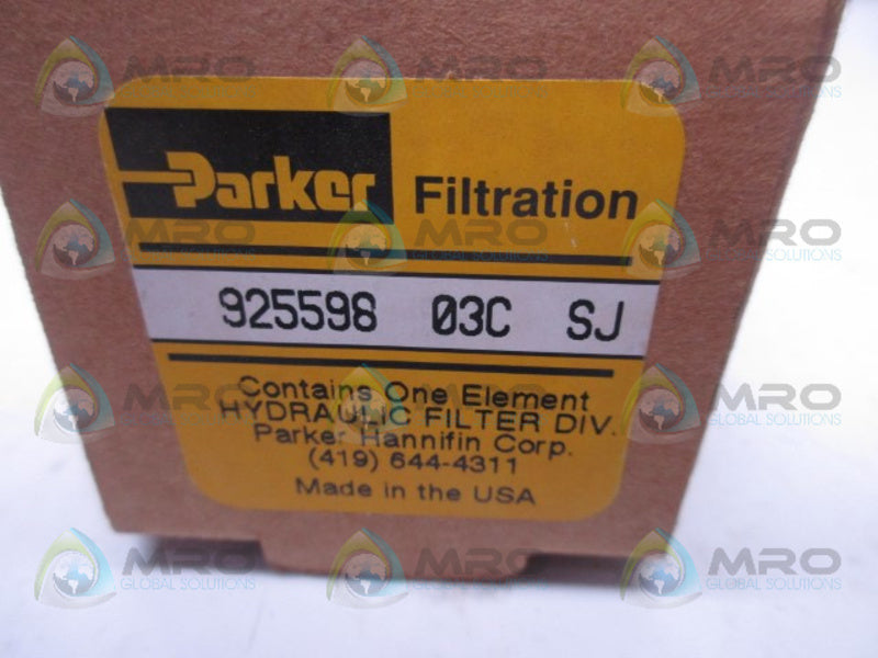 PARKER 925598-03C-SJ FILTER  NSMP