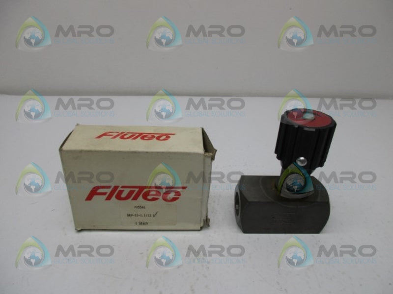 FLUTEC DRV-12-1.1/12V FLOW CONTROL VALVE  NSMP