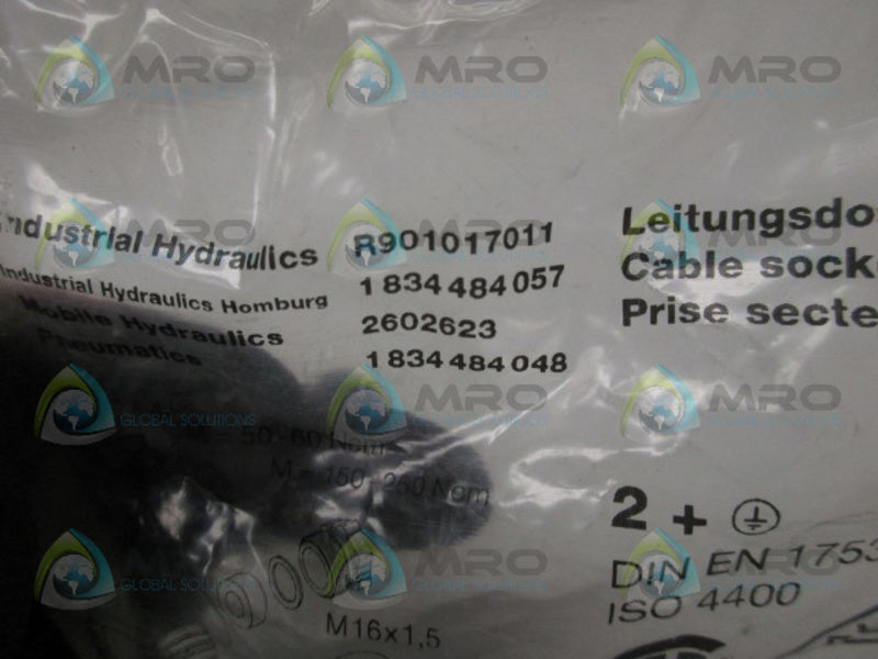 REXROTH R901017011 PLUG IN CONNECTOR * NEW IN FACTORY BAG *