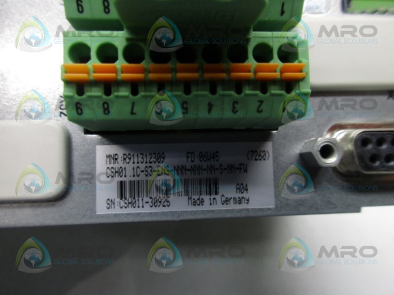 REXROTH CSG01.1C-S3-ENS-NNN-NNN-NN-S-NN-FW SERVO CONTROLLER  NSMP