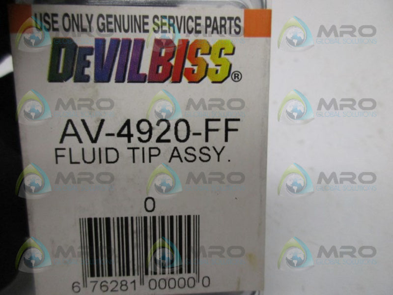 DEVILBISS AV-4920-FF FLUID TIP  NSMP