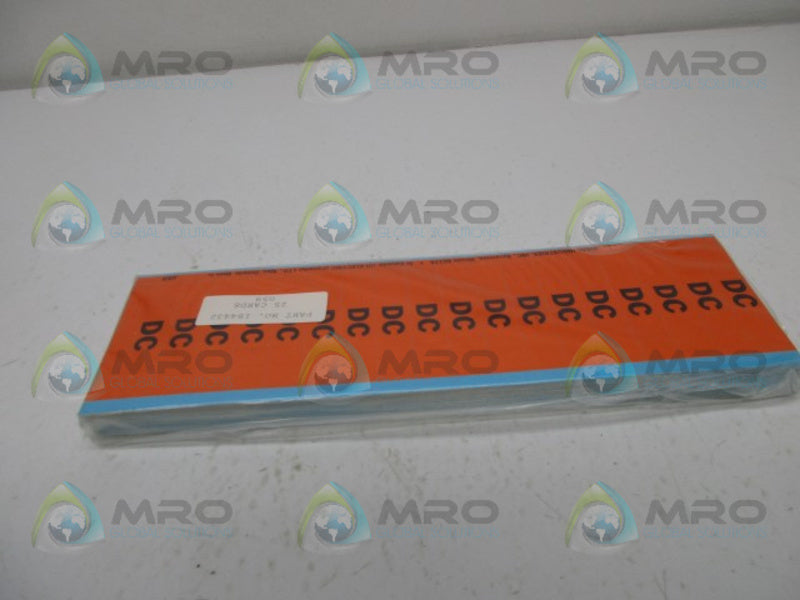 IDEAL 44-432 VOLTAGE AND CONDUIT MARKERS (BOX OF 25)  NSMP