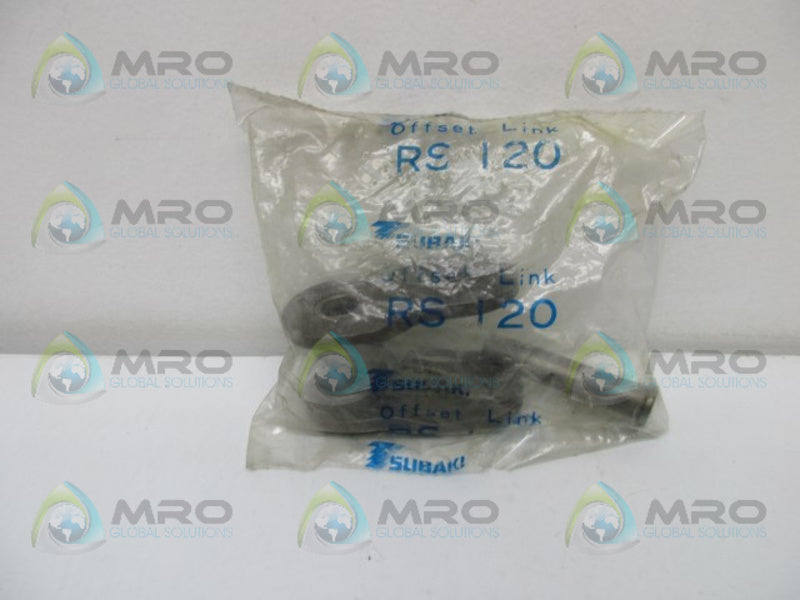 TSUBAKI RS120 OFFSET LINK * NEW IN FACTORY BAG *