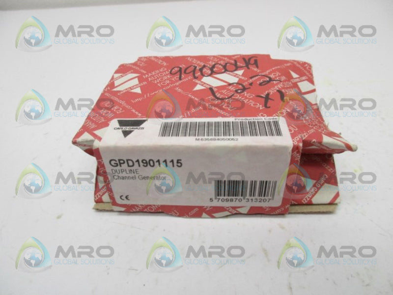 CARLO GAVAZZI GPD1901115 CHANNEL GENERATOR  NSMP
