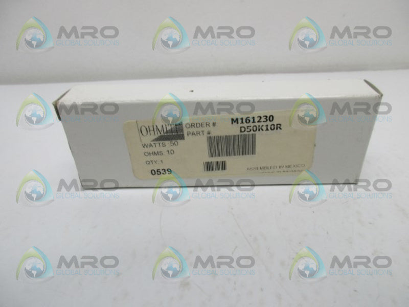OHMITE D50K10R WIREWOUND RESISTOR  NSMP