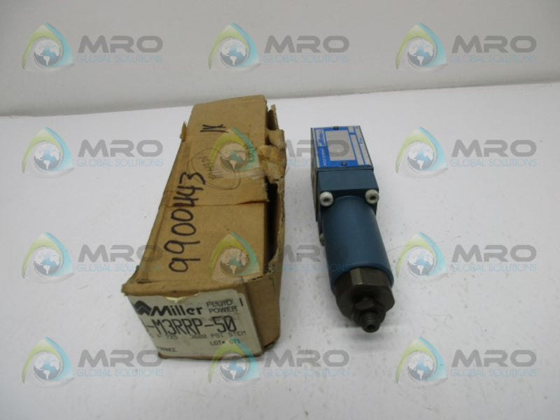 MILLER 583-M3RRP-50 FLUID POWER HYDRAULIC FLOW CONTROL  NSMP