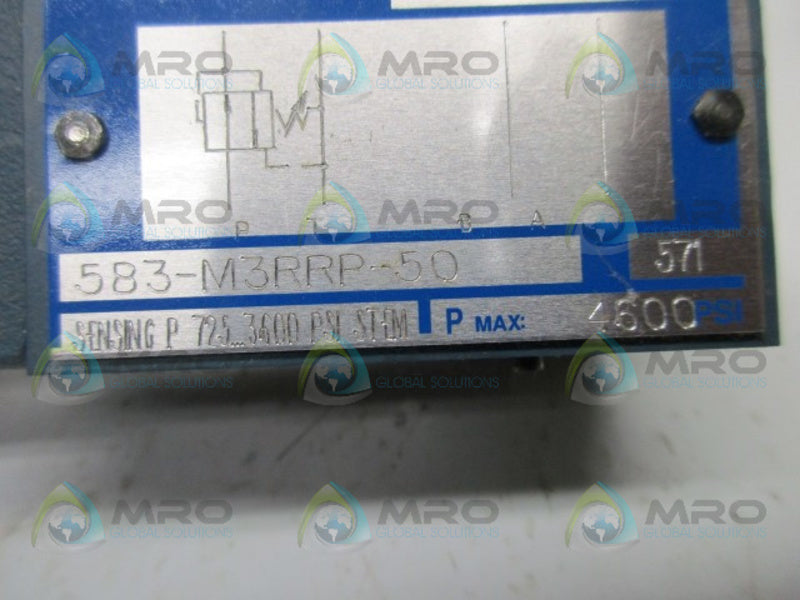 MILLER 583-M3RRP-50 FLUID POWER HYDRAULIC FLOW CONTROL  NSMP