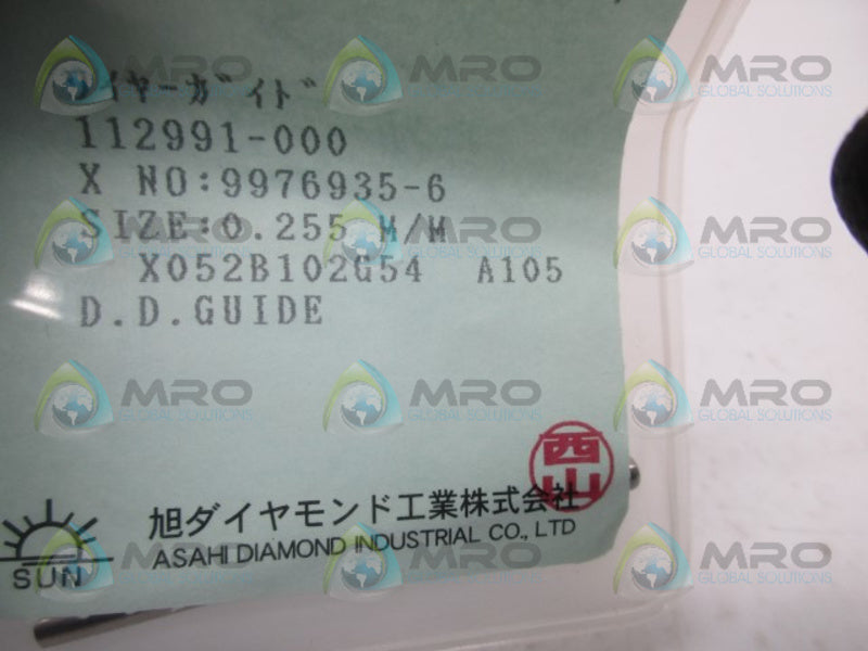 ASAHI DIANMOND X052B102G54 0.255MM  NSMP
