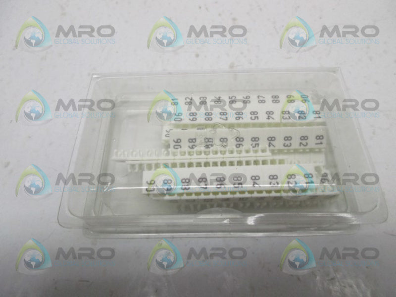 WIELAND 04.846-0953.0 MARKING TAG STRIPS (IN BOX)  NSMP