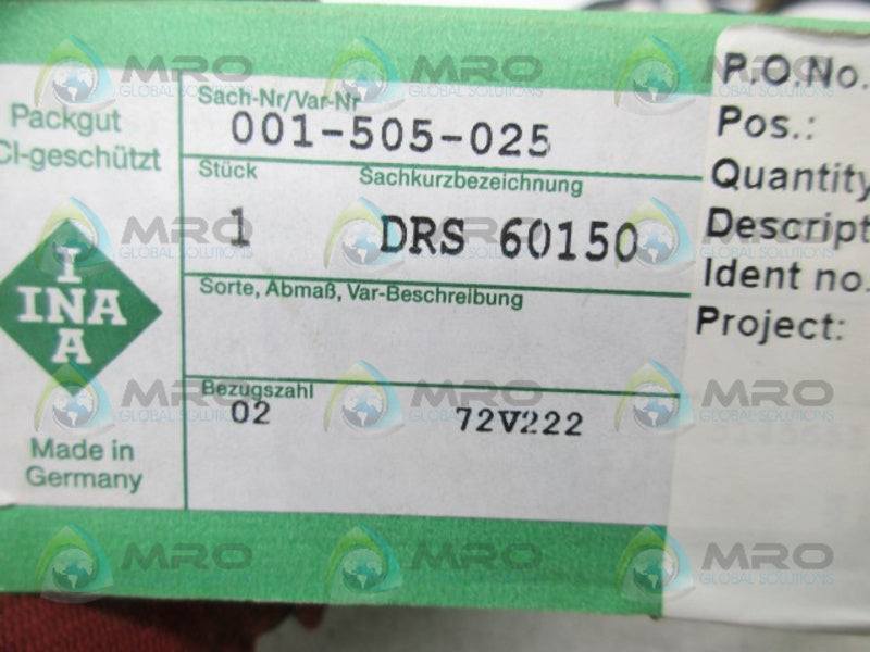 INA DRS60150 SEAL CARRIER ASSEMBLY  NSMP