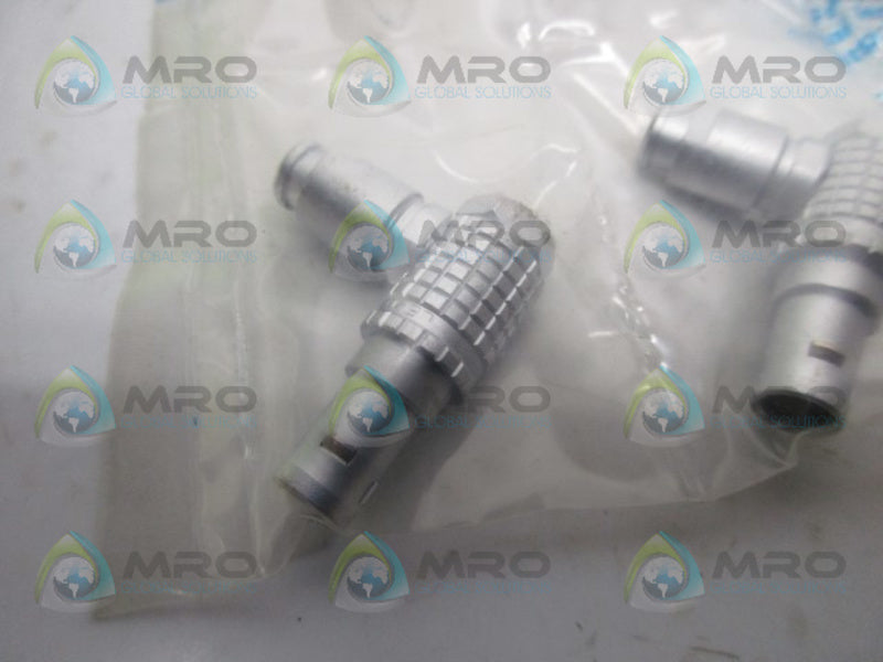 LEMO FHG.0B.306.CLAD42Z CONNECTOR lot of 10  * NEW IN FACTORY BAG *
