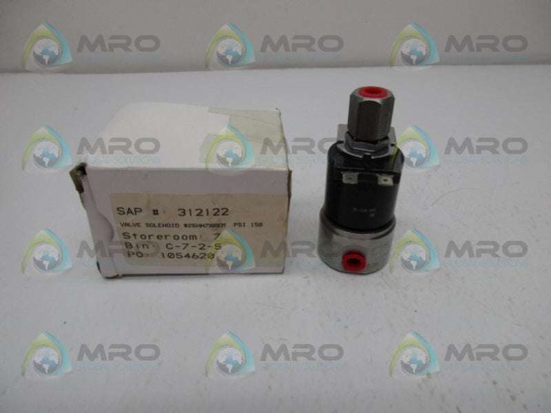 PETER PAUL 26HH7XRKM SOLENOID VALVE  NSMP