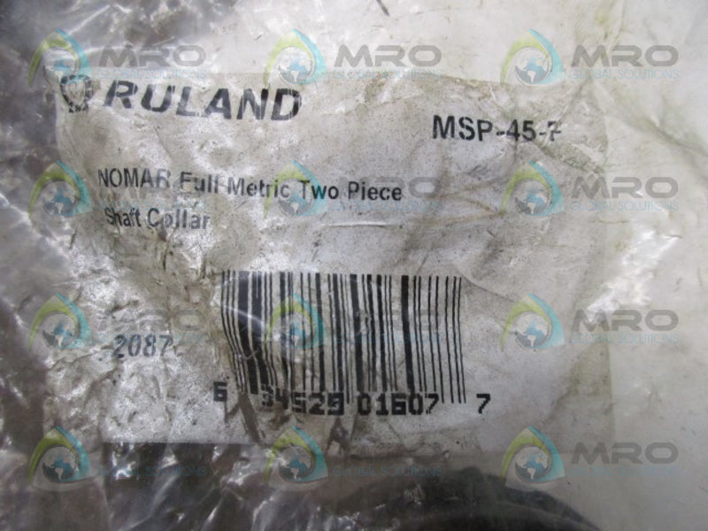 RULAND MSP-45-P SHAFT COLLAR  NSMP