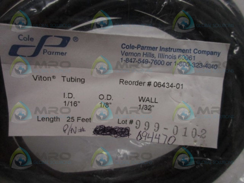 COLE PARMER 06434-01 TUBING  NSFS