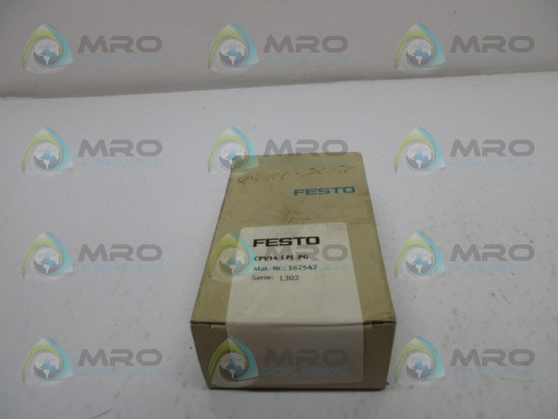FESTO CPV14-EPL-PG END PLATE  NSMP