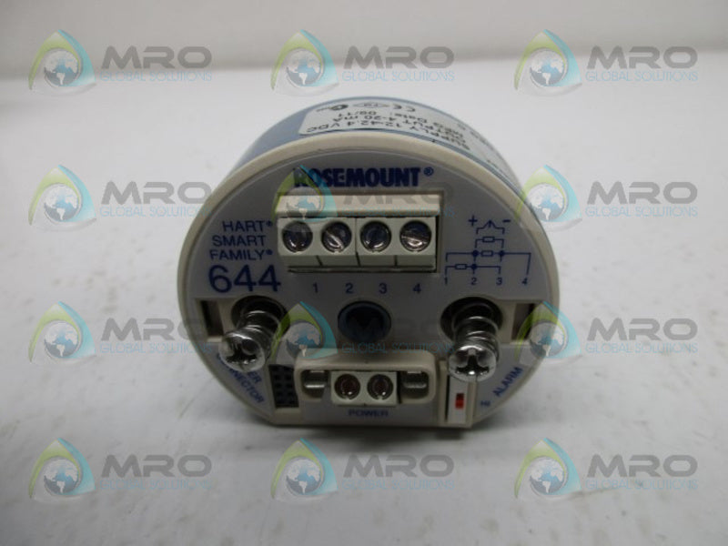 ROSEMOUNT 644GANAF6 TEMPERATURE TRANSMITTER  NSMP