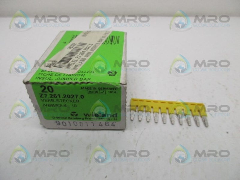 WIELAND Z7.261.2027.0 INSULATED CONNECTION COMB (BOX OF 20)  NSMP