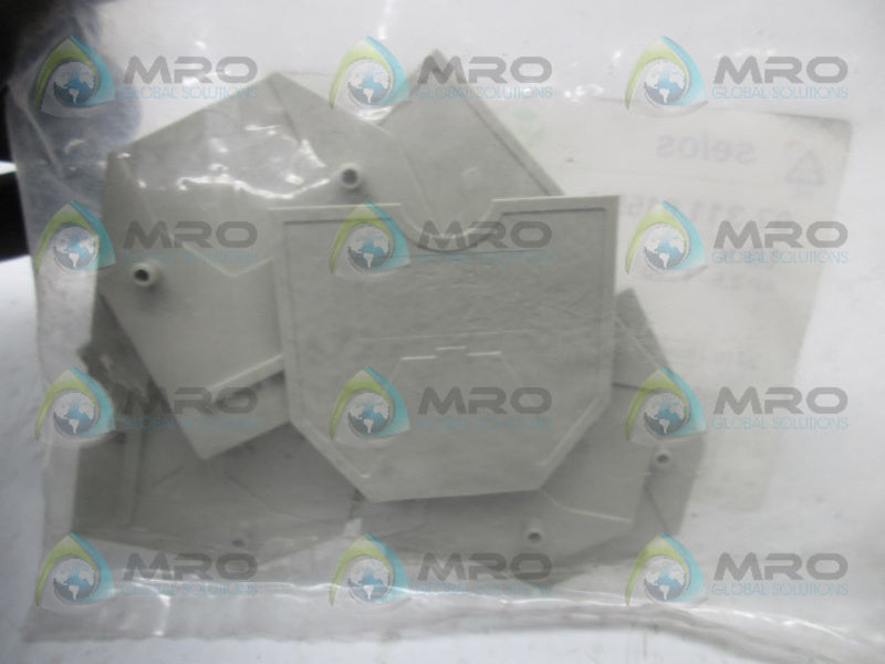 WIELAND 07.311.0155.0 END PLATE AP 2 (PKG OF 10)  NSMP