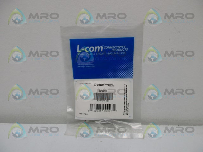 L-COM BA016 COAXIAL ADAPTER  NSMP