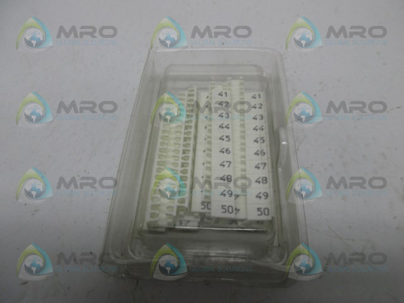WIELAND 04.846.0553.0 9705A/6/10 B 41-50 (PKG OF 25)  NSMP