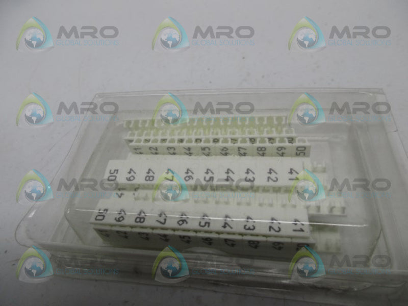 WIELAND 04.846.0553.0 9705A/6/10 B 41-50 (PKG OF 25)  NSMP
