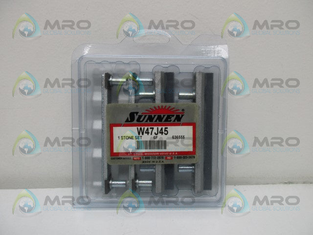 SUNNEN W47J45 HONES STONE SET * NEW IN ORIGINAL PACKAGE *