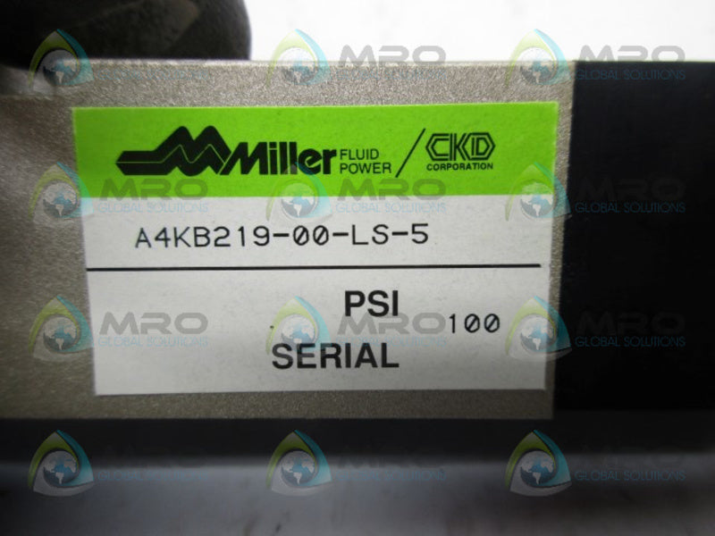 MILLER S4KB219-00-LD-5 SOLENOID  NSMP