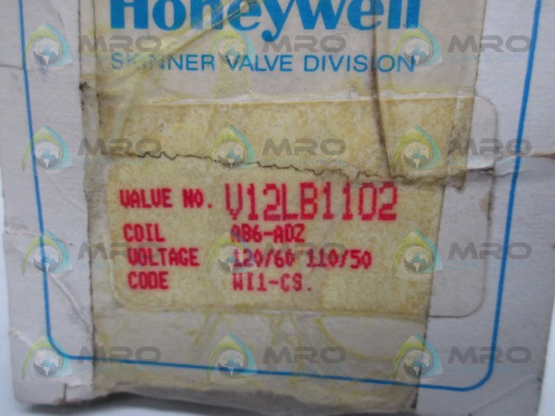 HONEYWELL V12LB1102 SOLENOID VALVE  NSMP