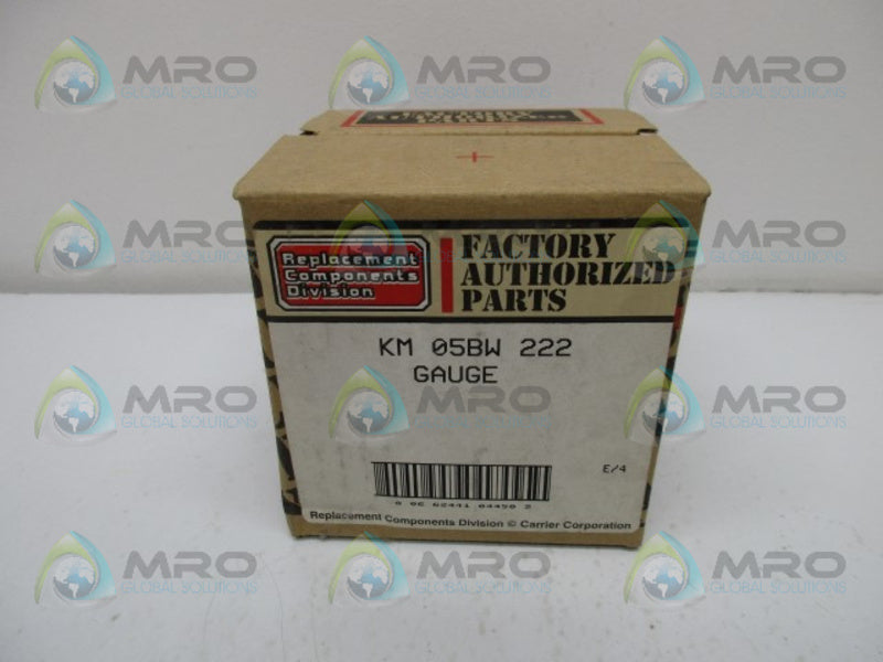 CARRIER KM05BW222 GAUGE  NSMP